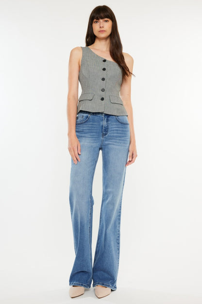 Kancan Ultra High Rise Cat's Whiskers Jeans - UrbanEthereal