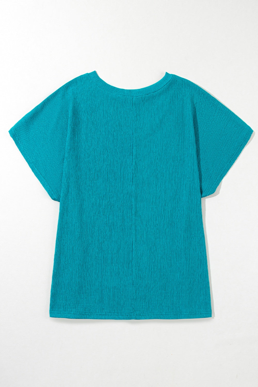 Plus Size V-Neck Short Sleeve Top - UrbanEthereal