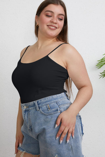 Basic Bae Full Size Round Neck Slim Cami - UrbanEthereal