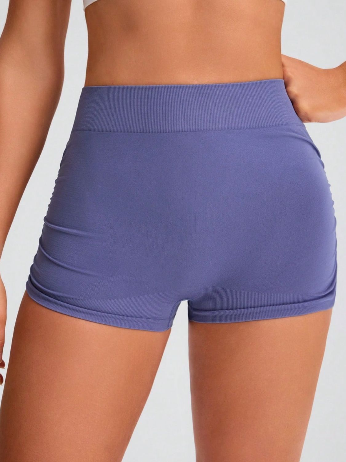 Elastic Waist Active Shorts - UrbanEthereal