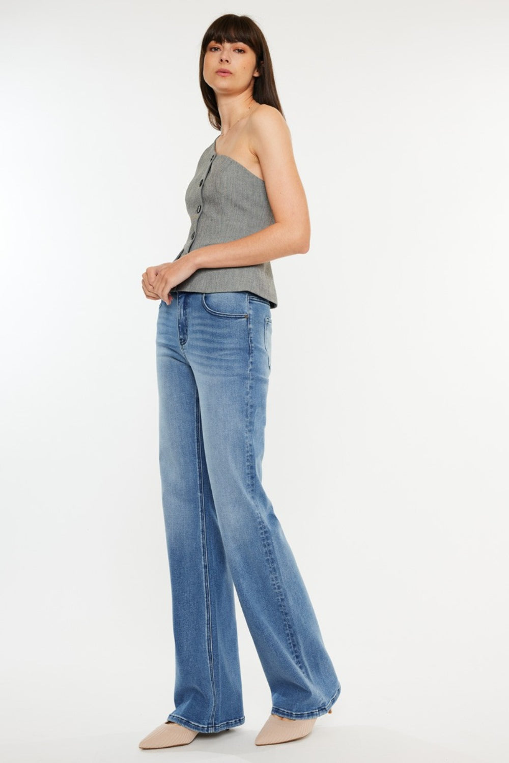 Kancan Ultra High Rise Cat's Whiskers Jeans - UrbanEthereal