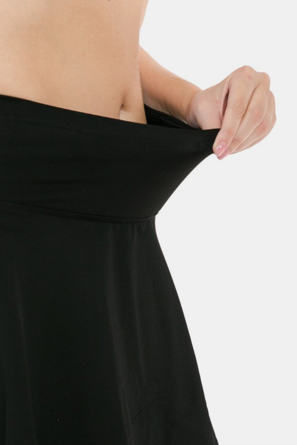 Leggings Depot Wide Waistband Active Skort - UrbanEthereal