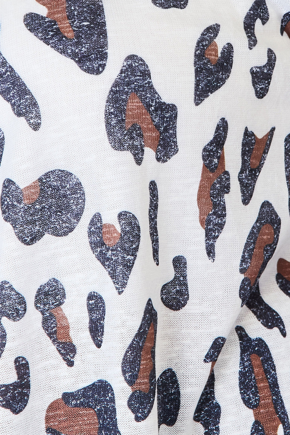 Double Take Leopard Long Sleeve Cardigan - UrbanEthereal