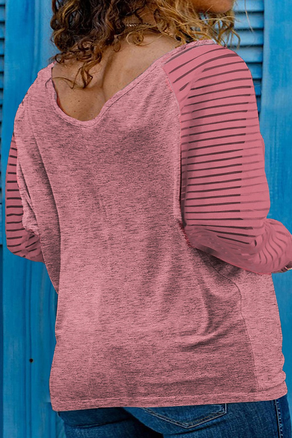 Plus Size Santa Graphic Striped Long Sleeve T-Shirt - UrbanEthereal