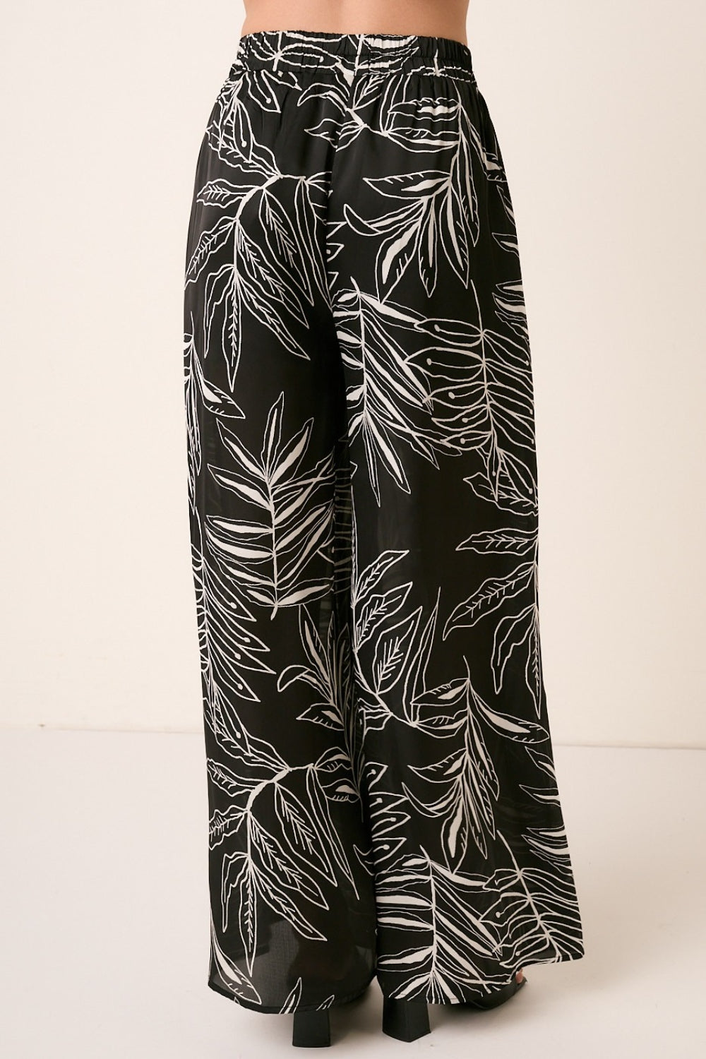 Mittoshop Printed Wide Leg Pants - UrbanEthereal