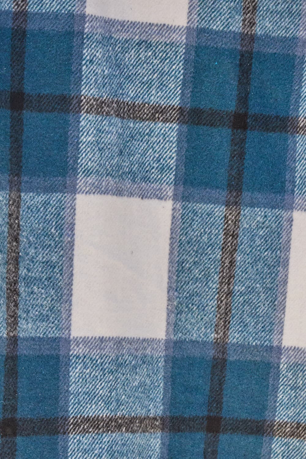 Double Take Full Size Plaid Button Up Lapel Collar Coat - UrbanEthereal