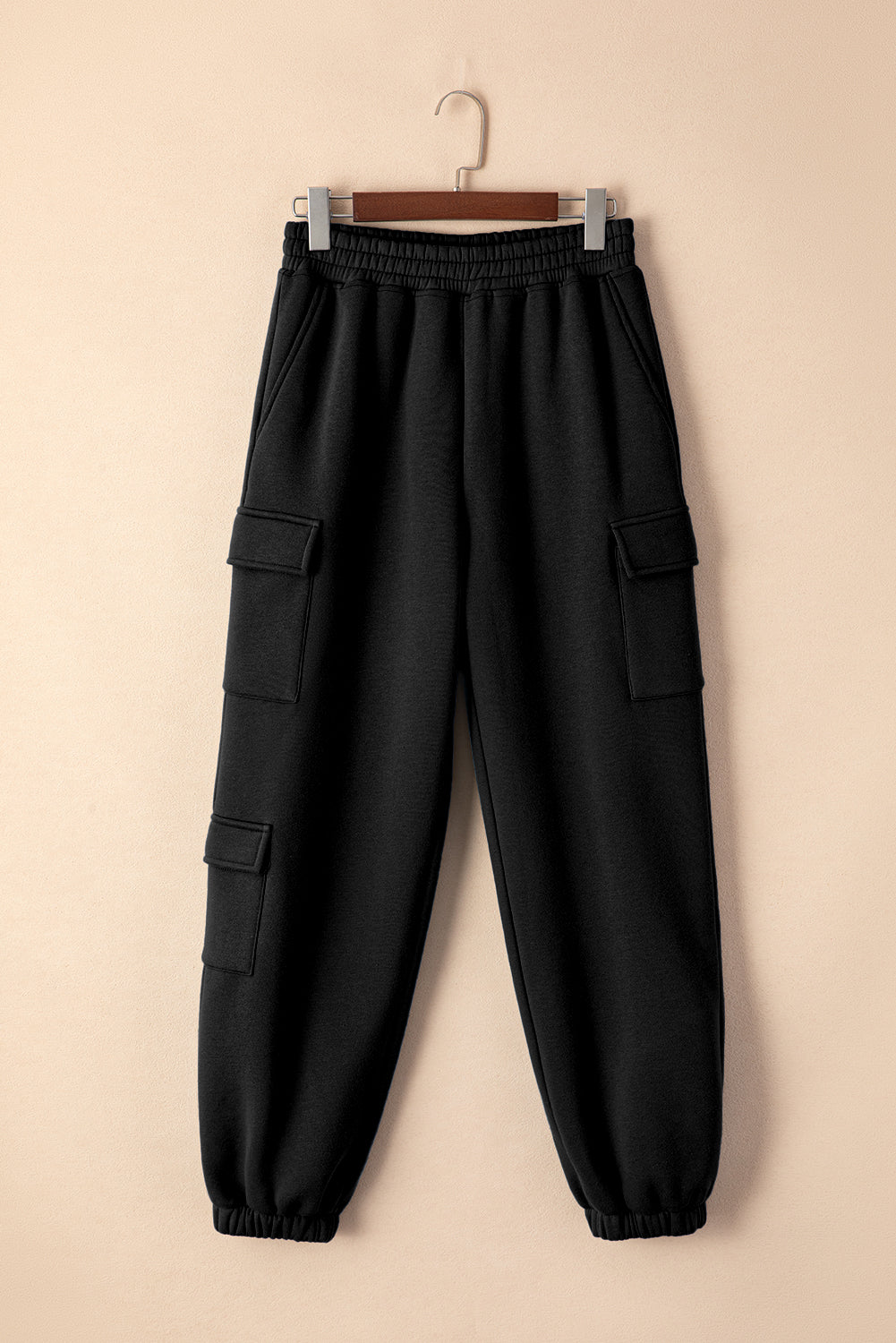 Pocketed Elastic Waist Active Joggers - UrbanEthereal