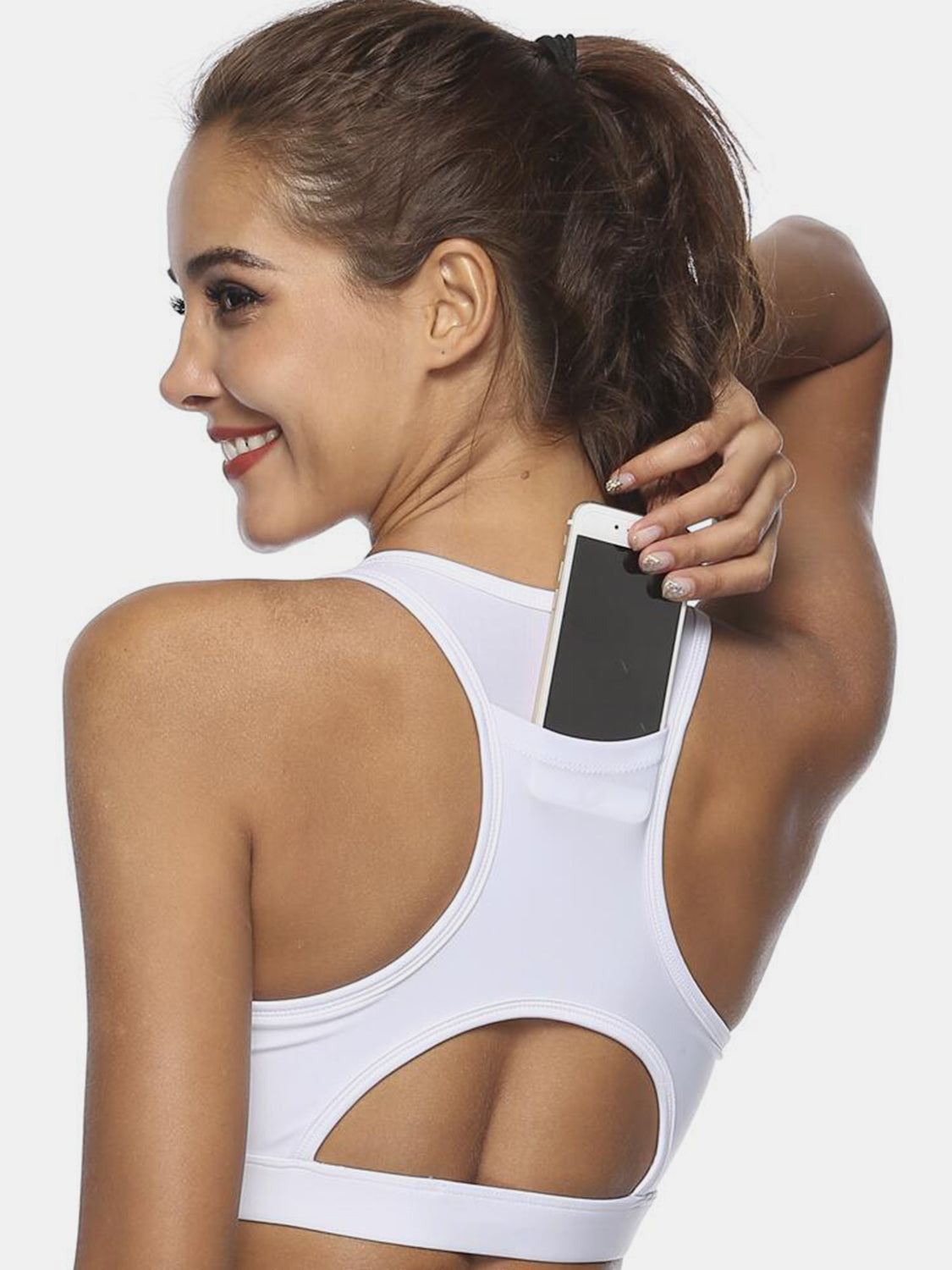 Cutout Scoop Neck Active Tank - UrbanEthereal