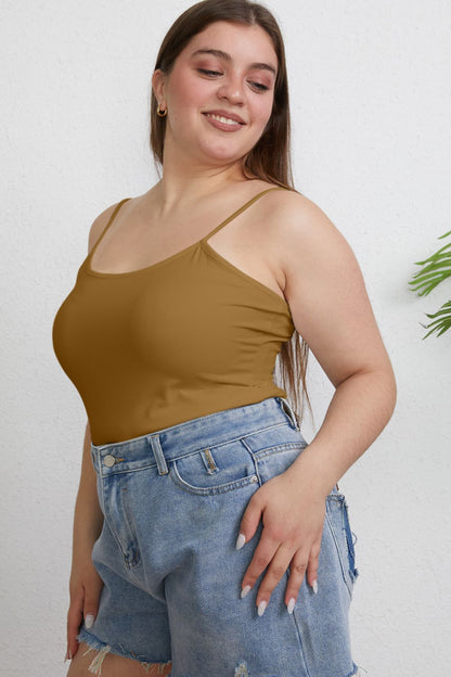 Basic Bae Full Size Round Neck Slim Cami - UrbanEthereal