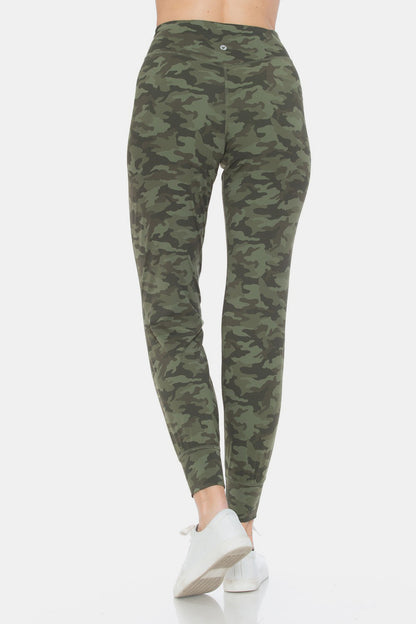 Leggings Depot Camouflage High Waist Leggings - UrbanEthereal