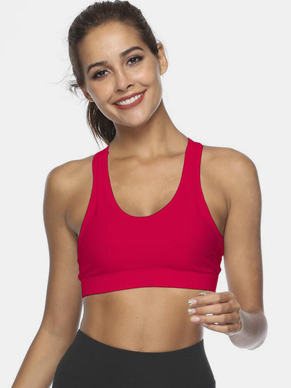 Cutout Scoop Neck Active Tank - UrbanEthereal