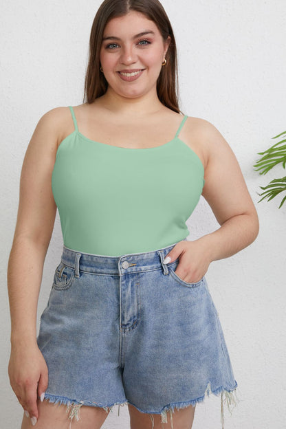 Basic Bae Full Size Round Neck Slim Cami - UrbanEthereal
