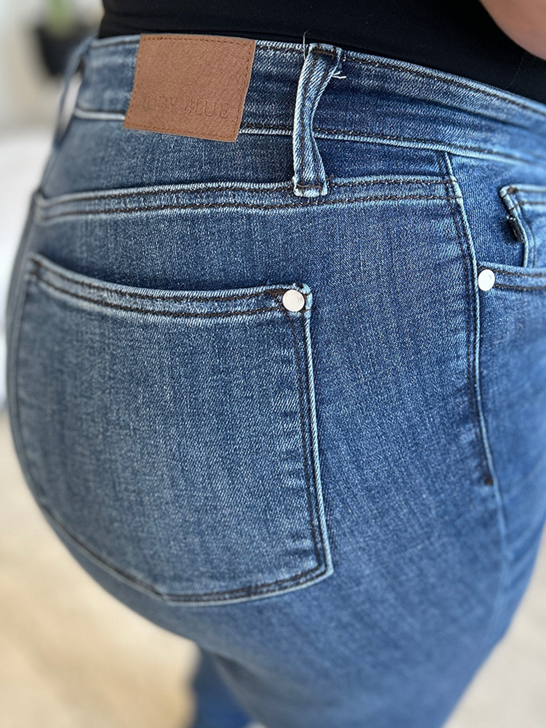 Judy Blue Full Size High Waist Distressed Skinny Jeans - UrbanEthereal