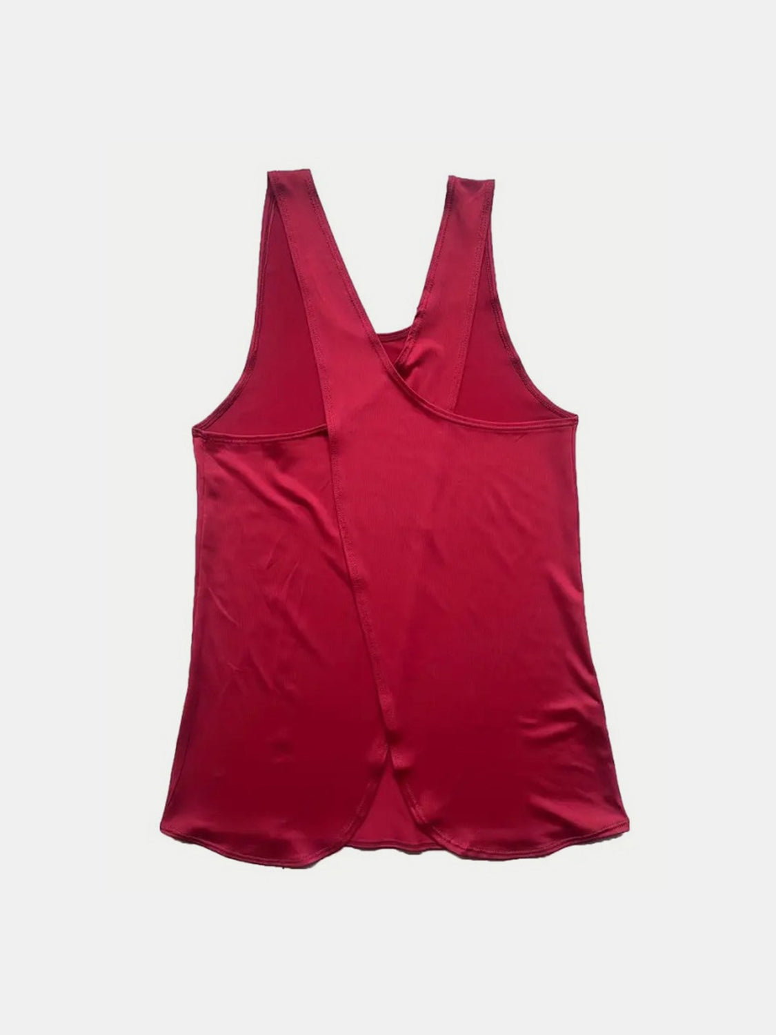 Crisscross Scoop Neck Active Tank - UrbanEthereal