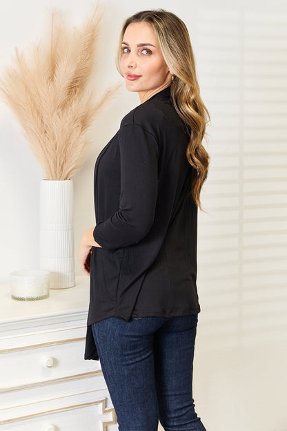 Culture Code Full Size Open Front Cardigan - UrbanEthereal