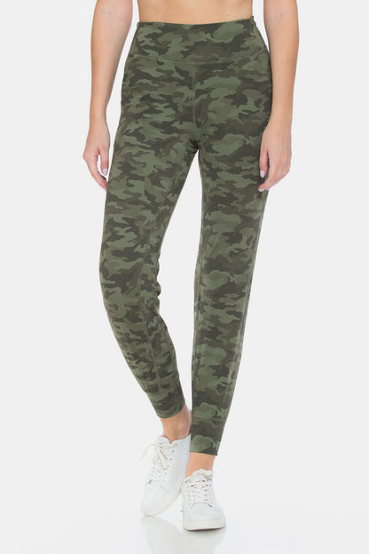 Leggings Depot Camouflage High Waist Leggings - UrbanEthereal