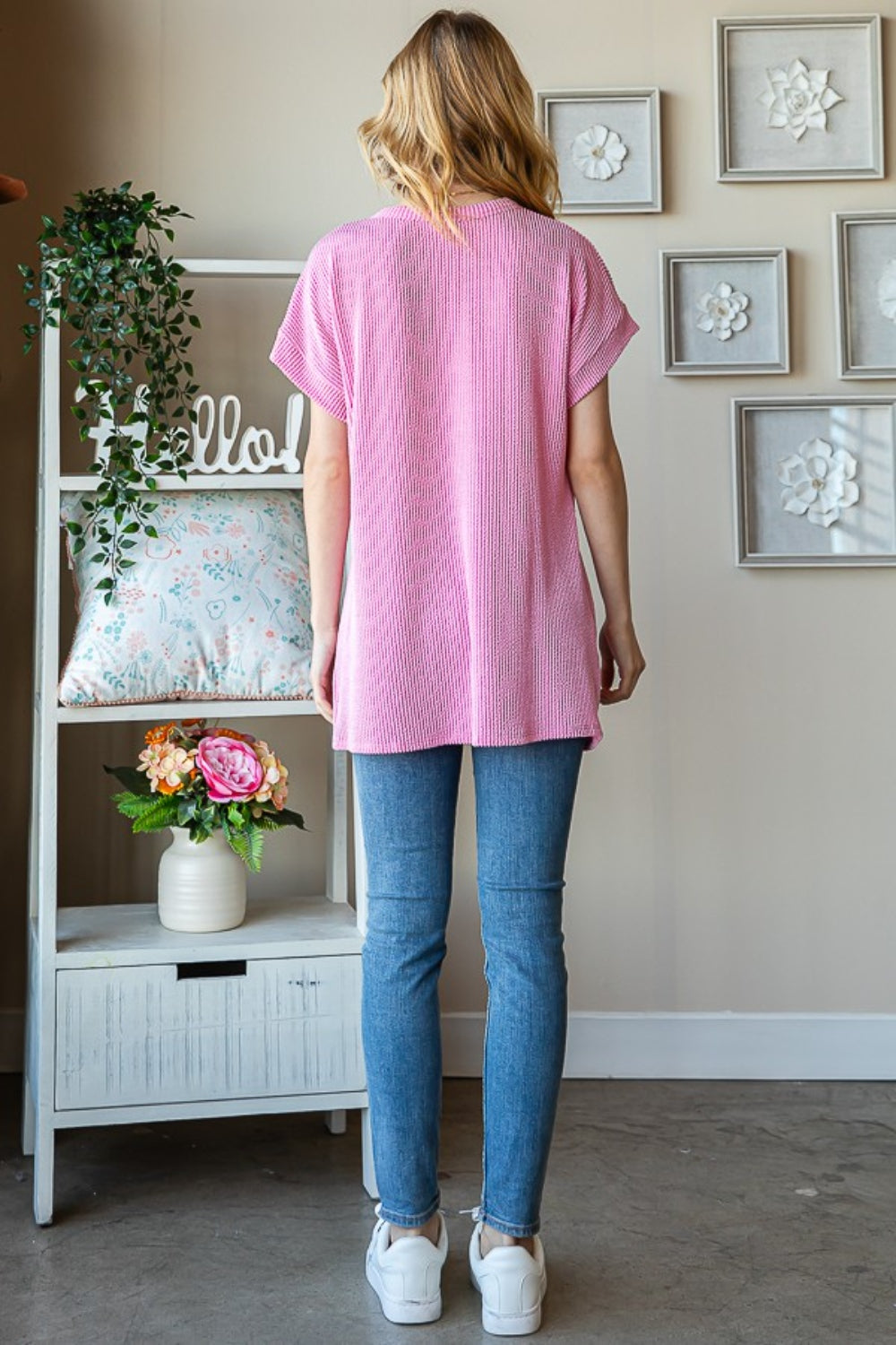 Heimish Full Size Letter Graphic Short Sleeve T-Shirt - UrbanEthereal