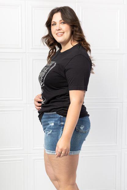 mineB Full Size Free Spirit Graphic Tee - UrbanEthereal