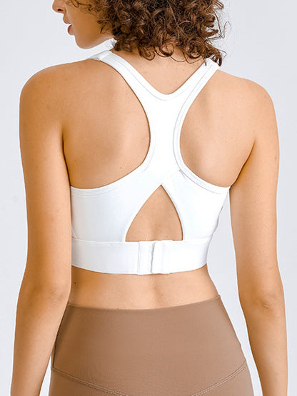 Double Take Square Neck Racerback Cropped Tank - UrbanEthereal