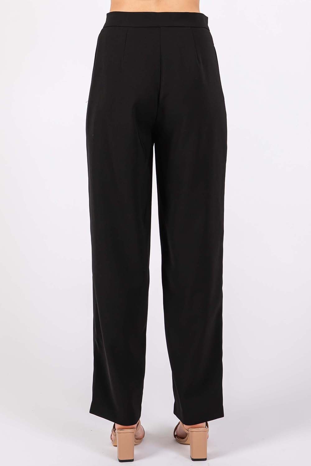 GeeGee High-Waisted Pleated Pants - UrbanEthereal