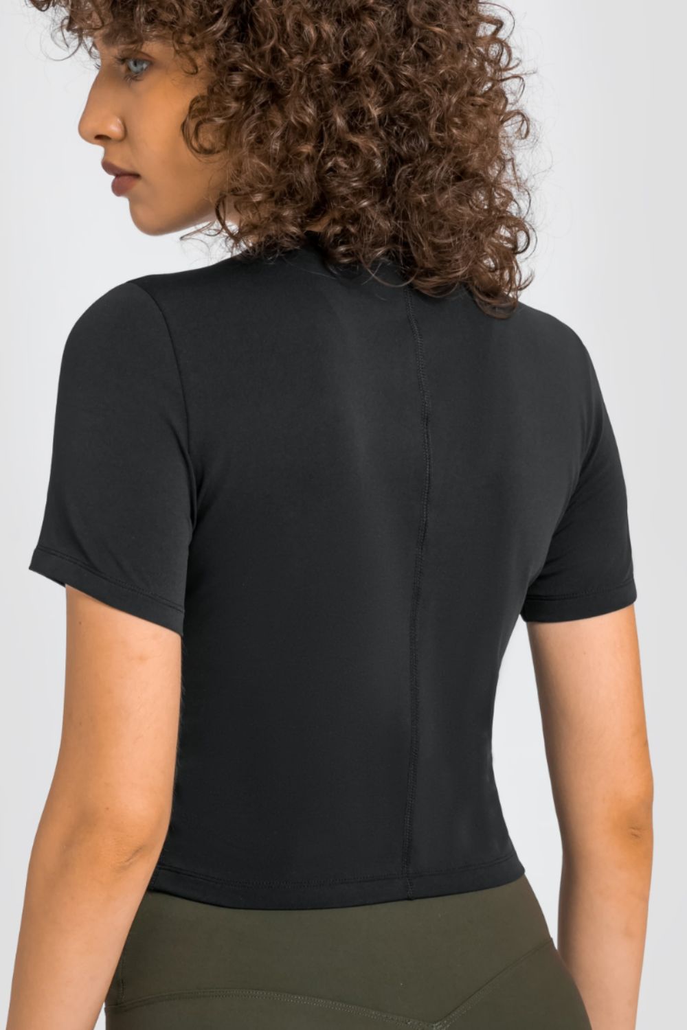 Millennia Round Neck Short Sleeve Yoga Tee