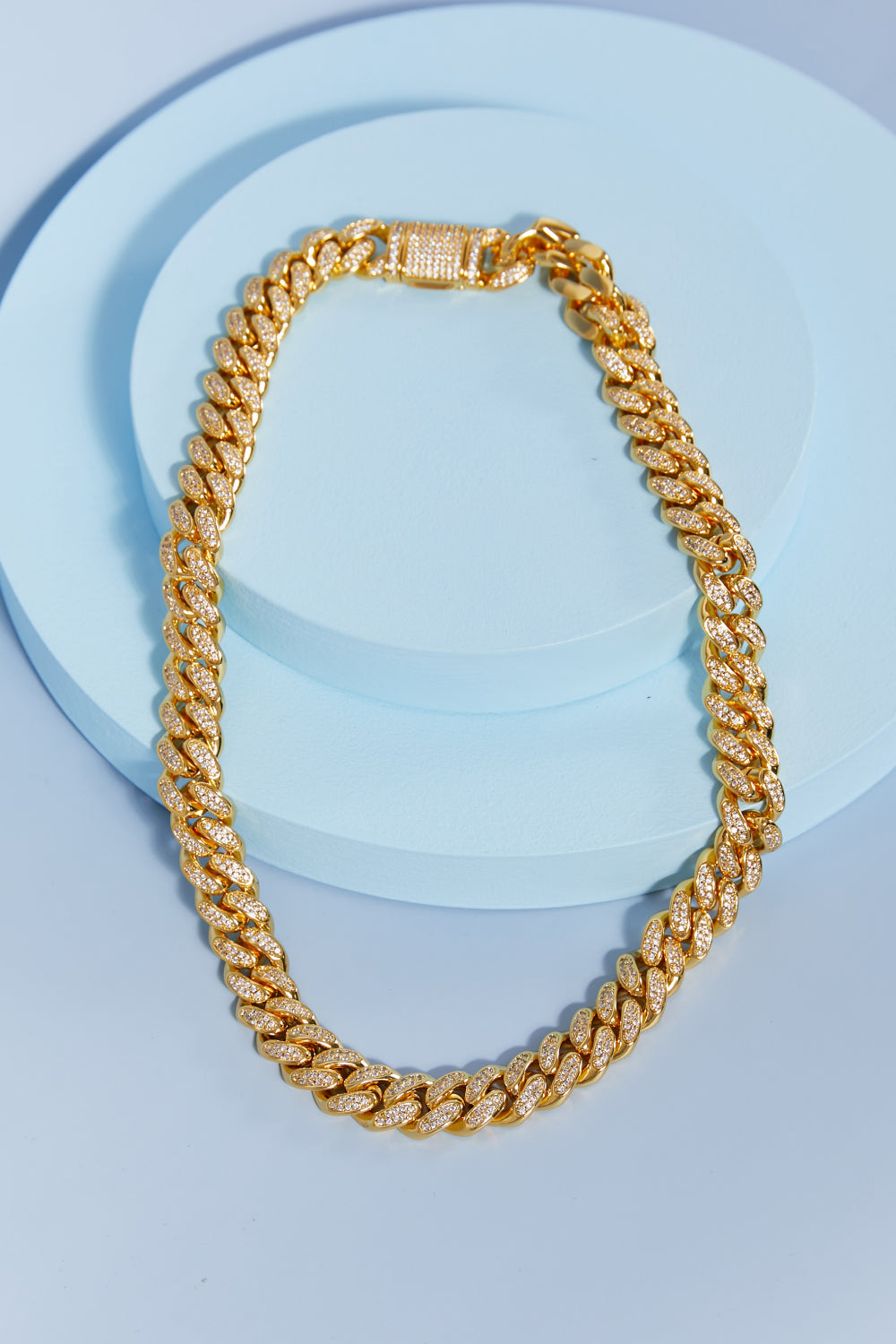 Brass Curb Chain Necklace - UrbanEthereal