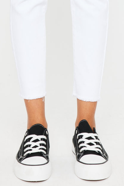 Kancan Mid Rise Ankle Skinny Jeans - UrbanEthereal