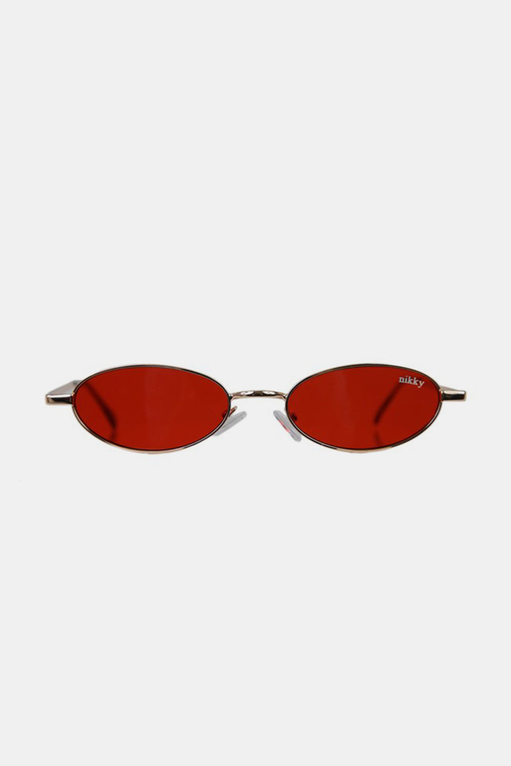 Nicole Lee USA Metal Frame Finley Oval Sunglasses - UrbanEthereal