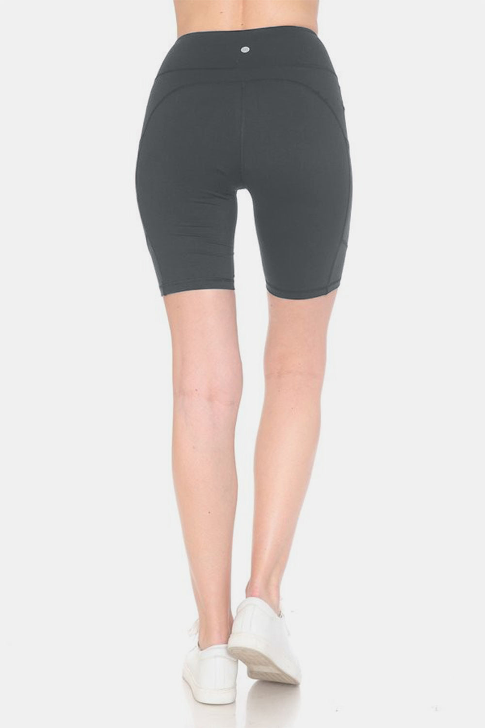 Leggings Depot Full Size High Waist Active Shorts - UrbanEthereal