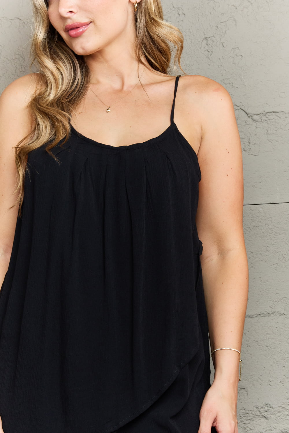 Ninexis Hang Loose Tulip Hem Cami Top - UrbanEthereal