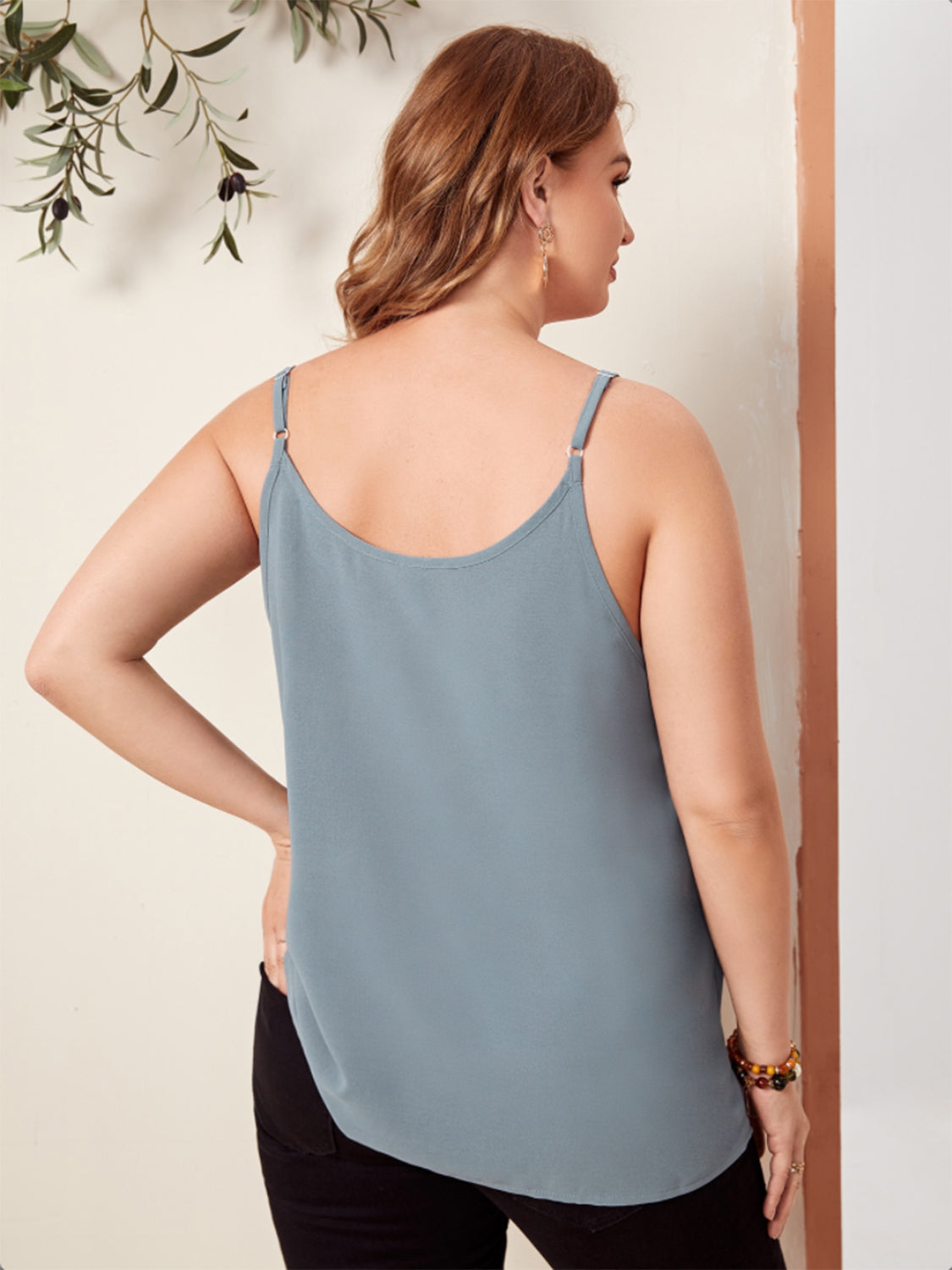 Plus Size Scoop Neck Cami - UrbanEthereal