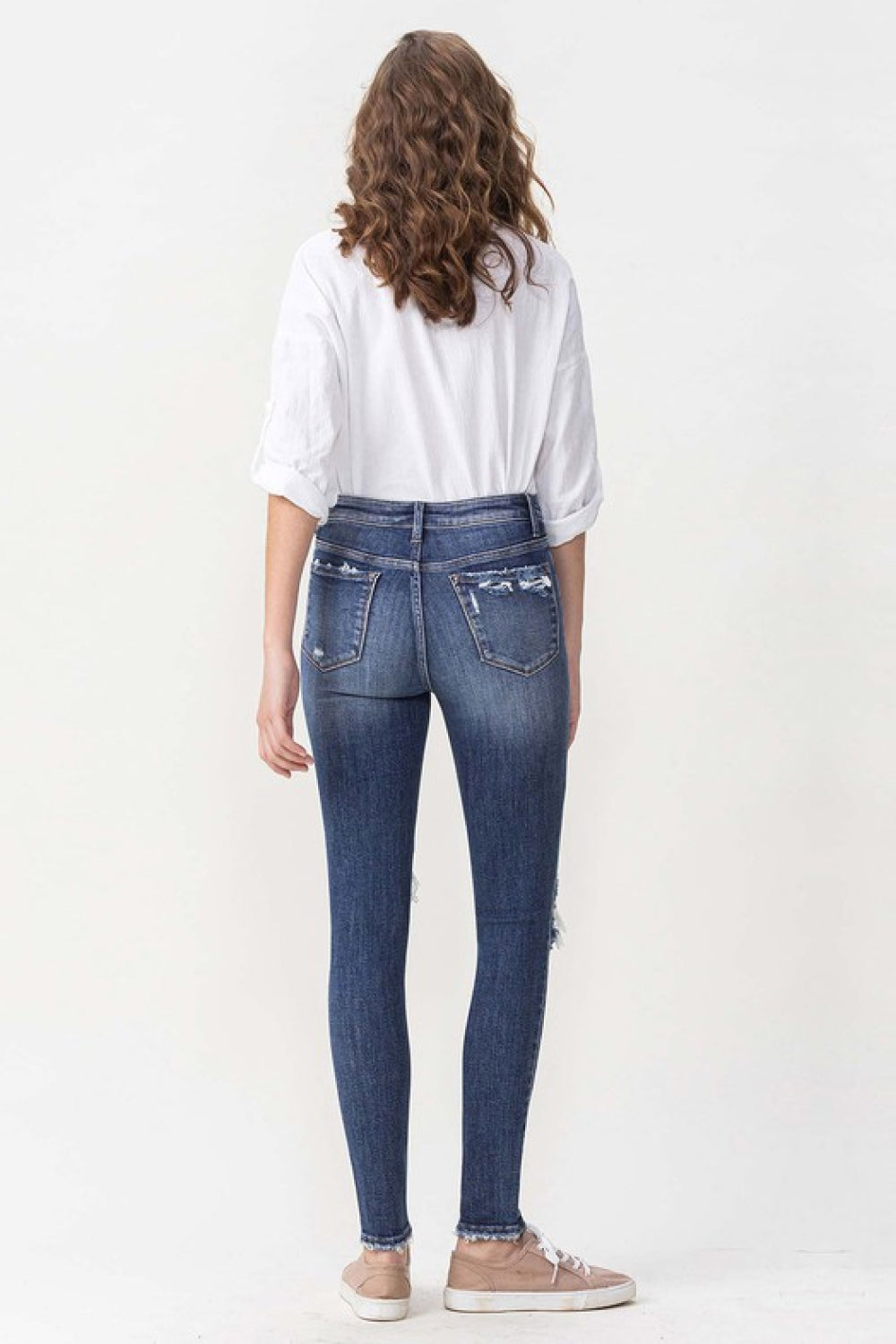 Lovervet Hayden Full Size High Rise Skinny - UrbanEthereal
