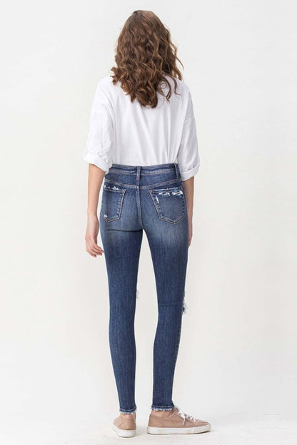 Lovervet Hayden Full Size High Rise Skinny - UrbanEthereal