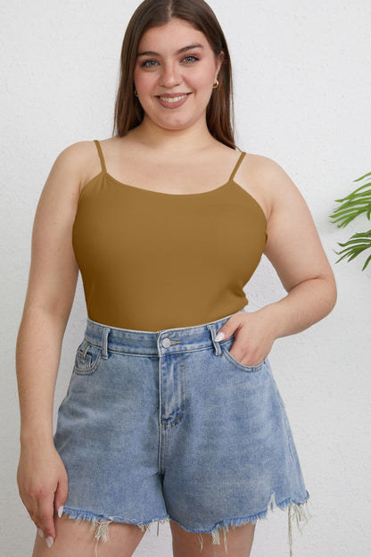 Basic Bae Full Size Round Neck Slim Cami - UrbanEthereal
