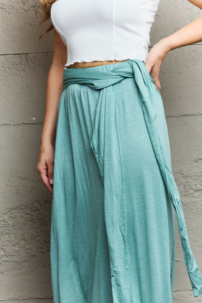 Ninexis Know Your Worth Criss Cross Halter Neck Maxi Dress - UrbanEthereal