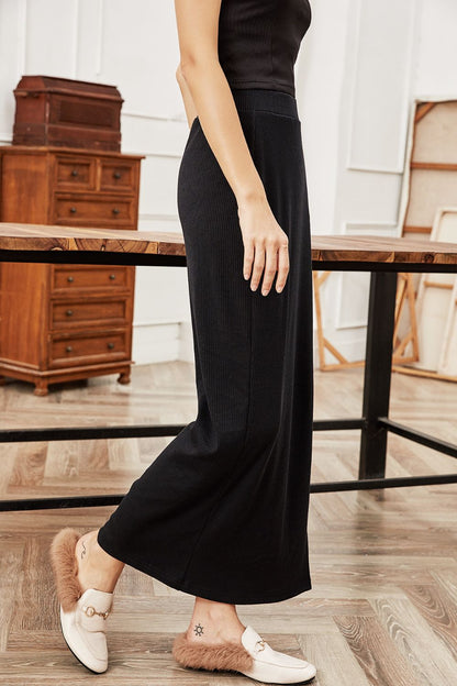 Slit Maxi Skirt