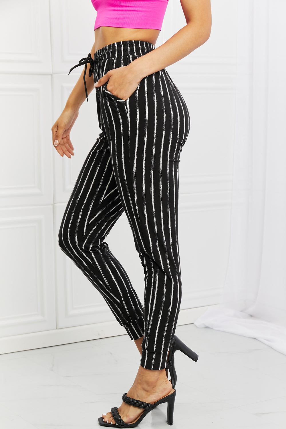 Leggings Depot Stay In Full Size Joggers - UrbanEthereal