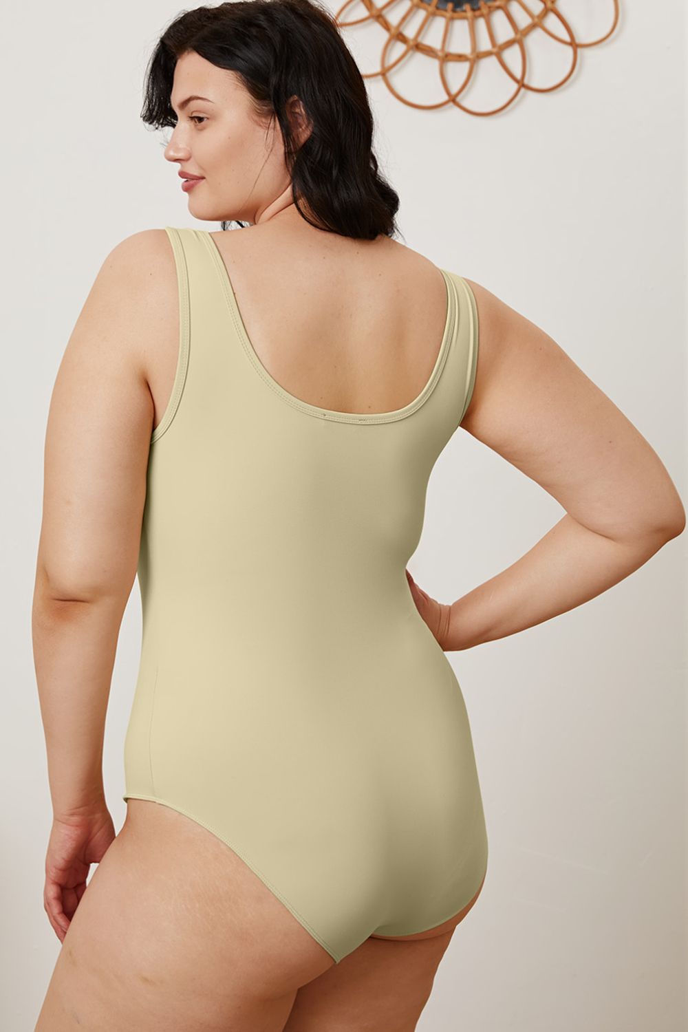 Basic Bae Full Size Square Neck Sleeveless Bodysuit - UrbanEthereal