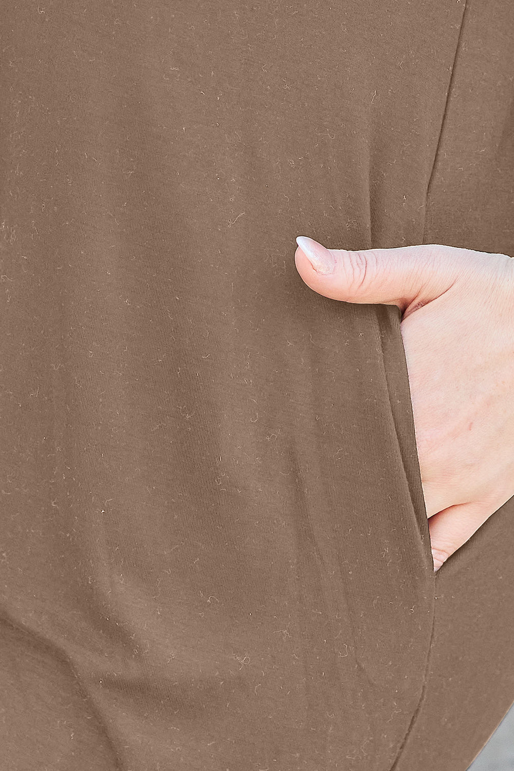 Basic Bae Full Size Round Neck Short Sleeve Dress with Pockets - UrbanEthereal