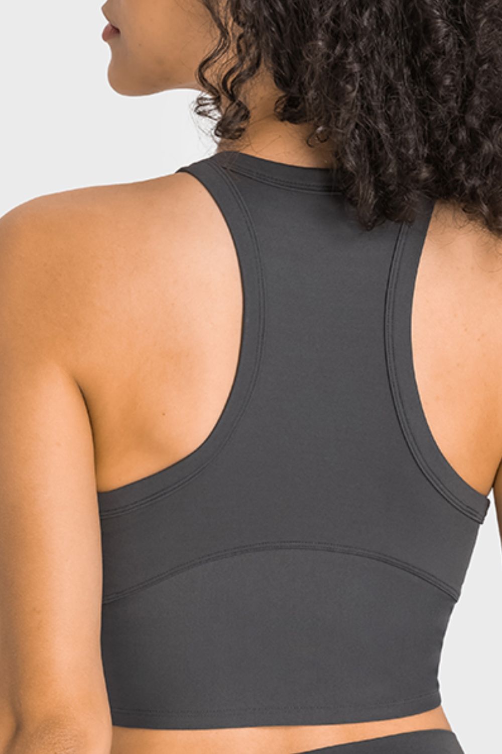 Millennia Racerback Cropped Sports Tank