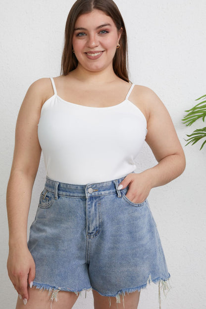 Basic Bae Full Size Round Neck Slim Cami - UrbanEthereal