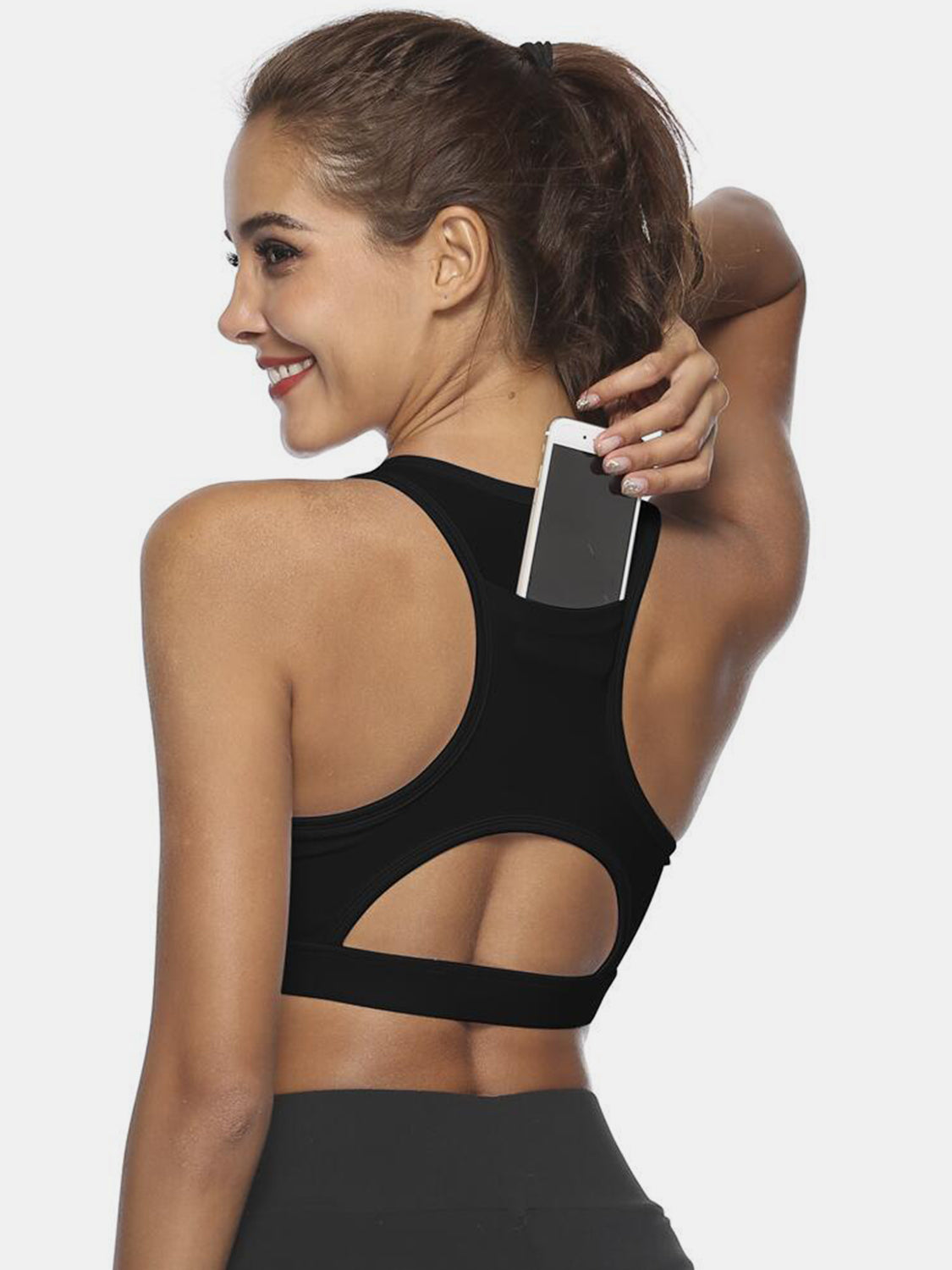 Cutout Scoop Neck Active Tank - UrbanEthereal