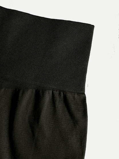 High Waist Active Shorts - UrbanEthereal