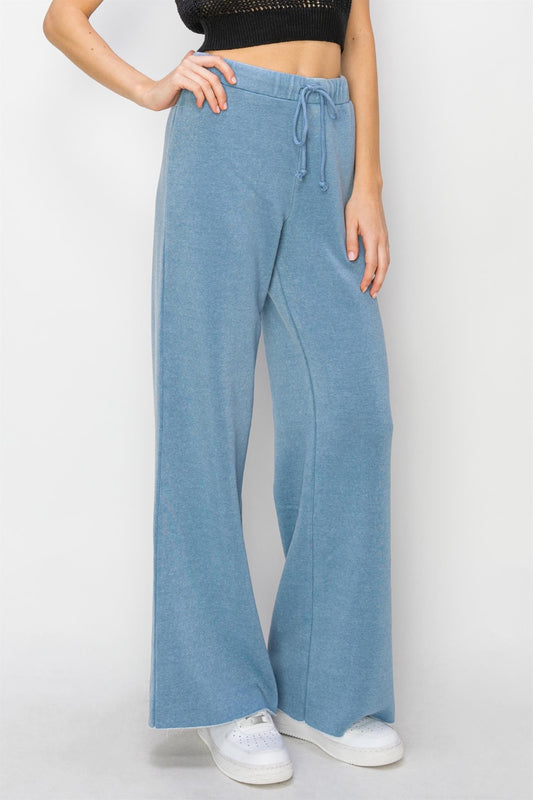 HYFVE Drawstring Wide Leg Pants - UrbanEthereal