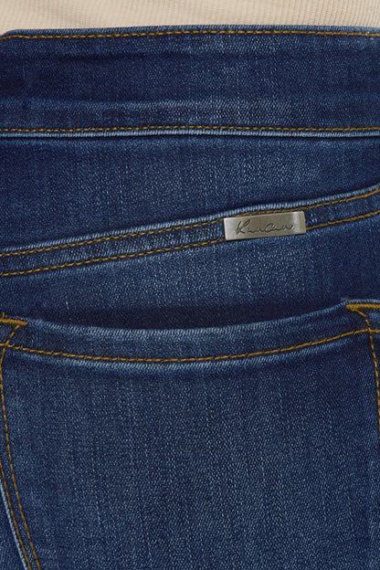 Kancan Mid Rise Gradient Skinny Jeans - UrbanEthereal