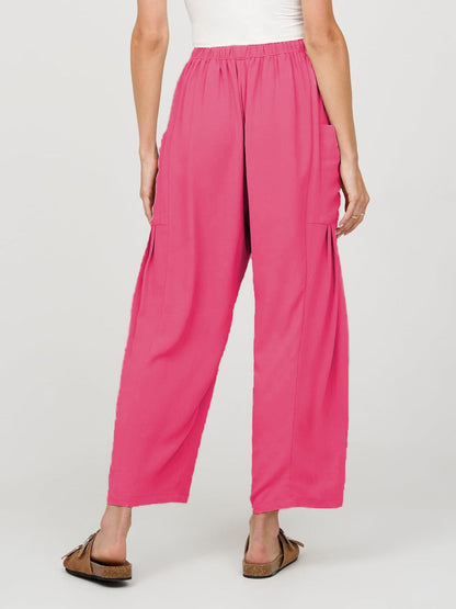 Full Size Wide Leg Pants with Pockets