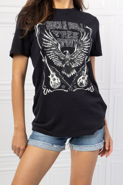 mineB Full Size Free Spirit Graphic Tee - UrbanEthereal