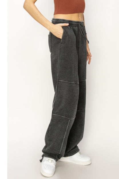 HYFVE Stitched Design Drawstring Sweatpants - UrbanEthereal