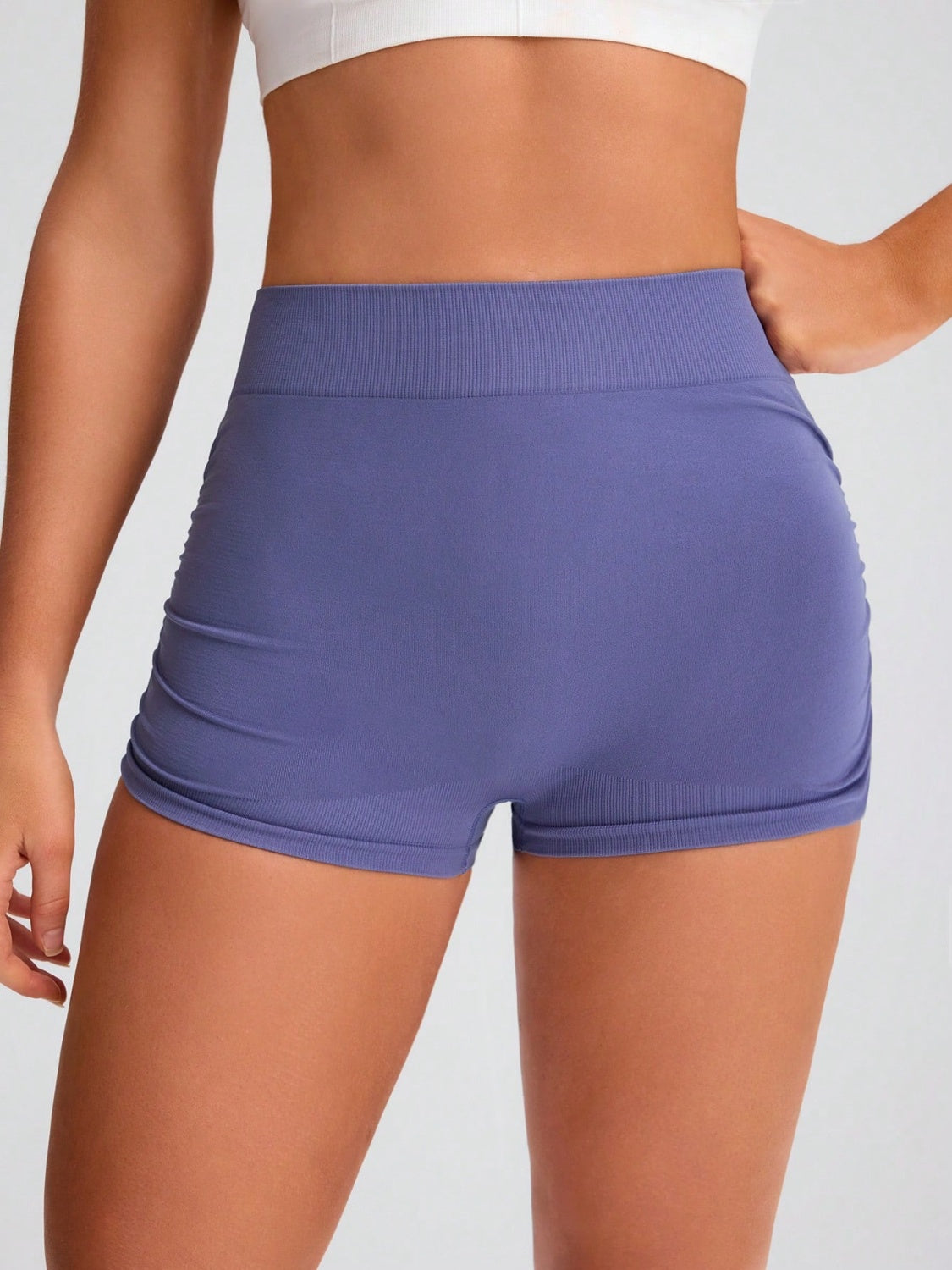Elastic Waist Active Shorts - UrbanEthereal