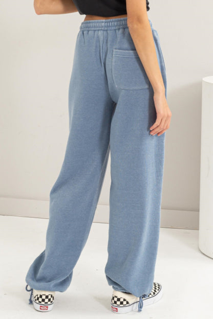 HYFVE Stitched Design Drawstring Sweatpants - UrbanEthereal